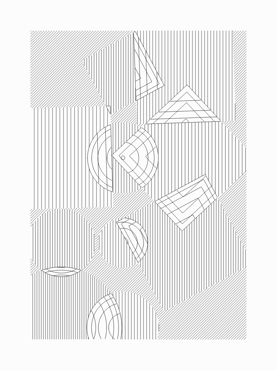 Entangled shapes #38 static token preview