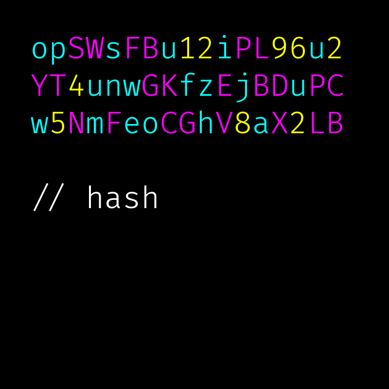 hash #104 static NFT preview
