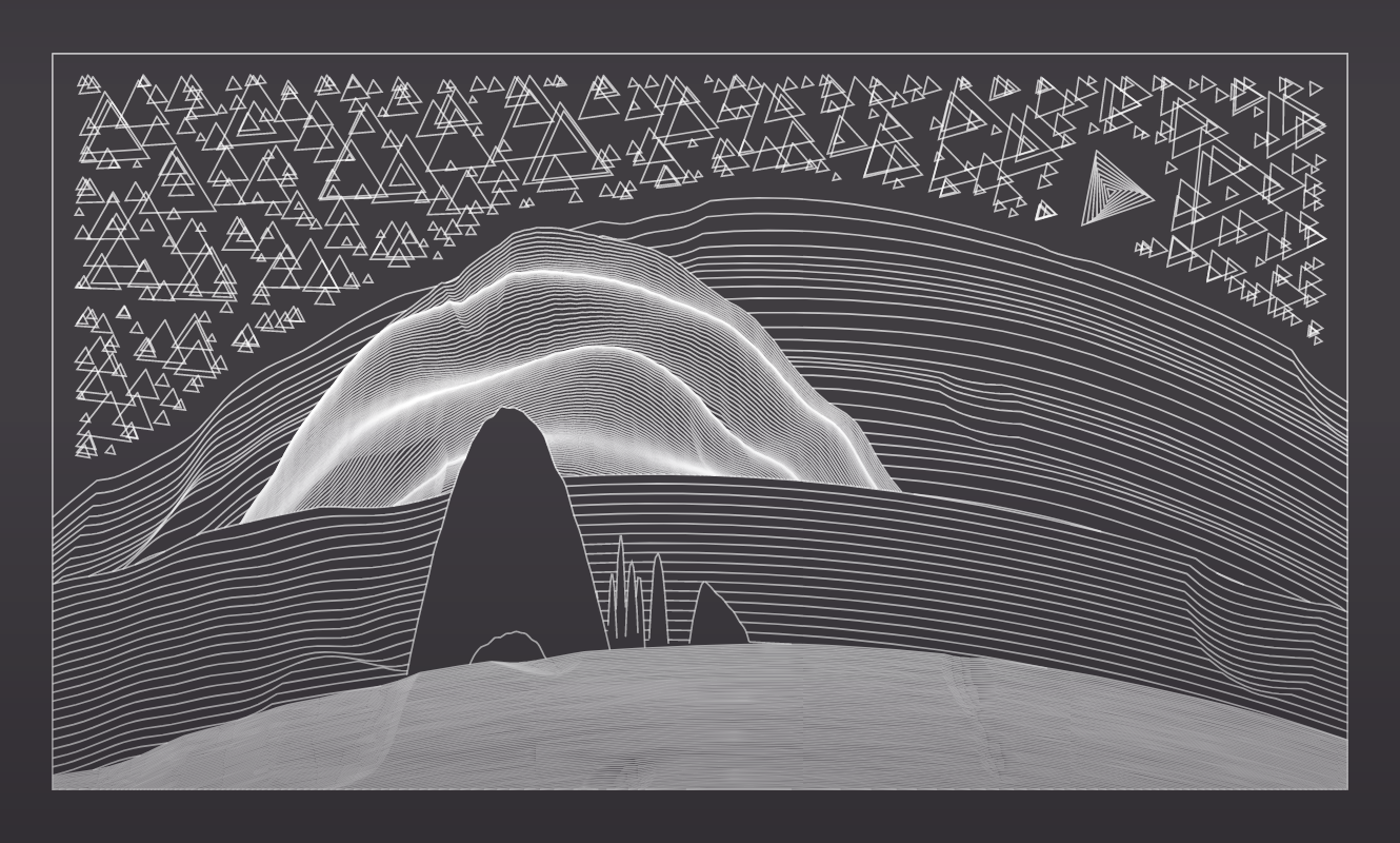 Metal Mountains #157 static NFT preview