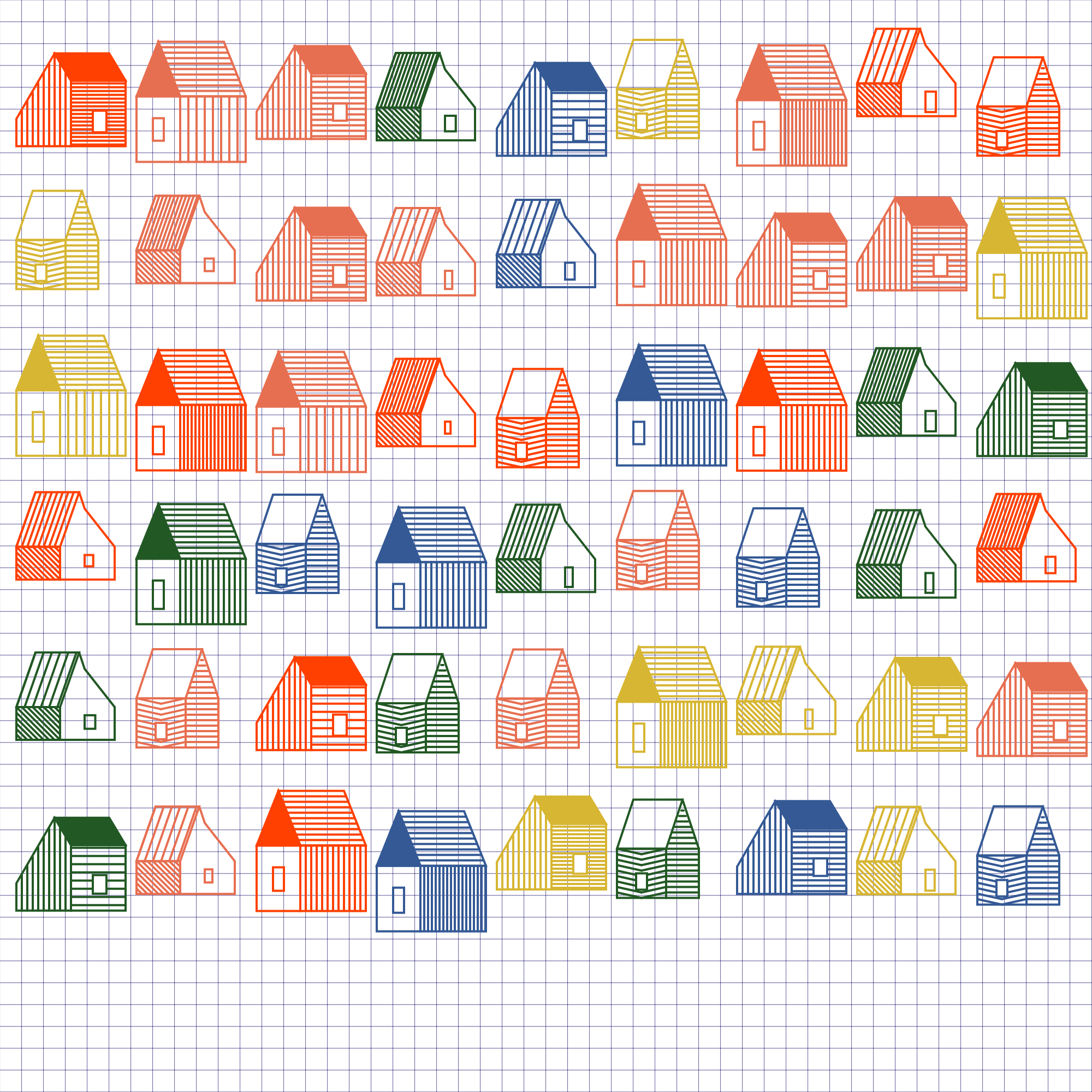 paper village #39 static NFT preview