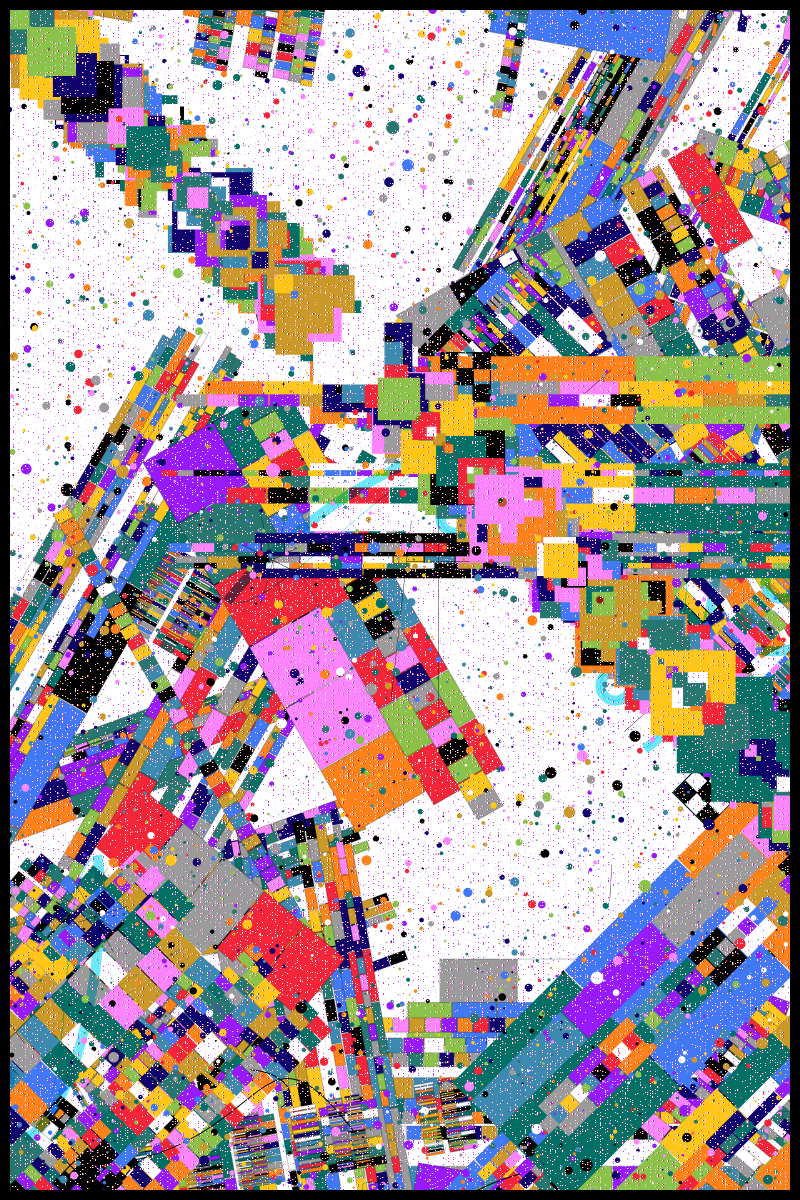 the Glory of Colours #154 static NFT preview