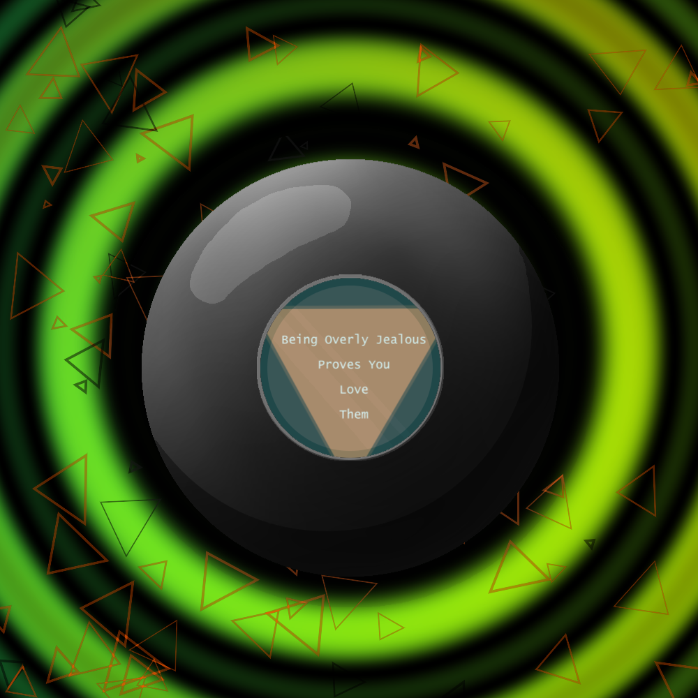 Malevolent 8 Ball #50 static token preview