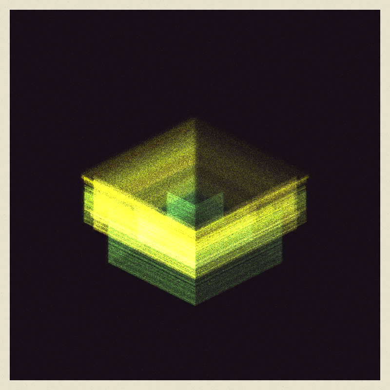 isometry II - watercolor #54 static NFT preview
