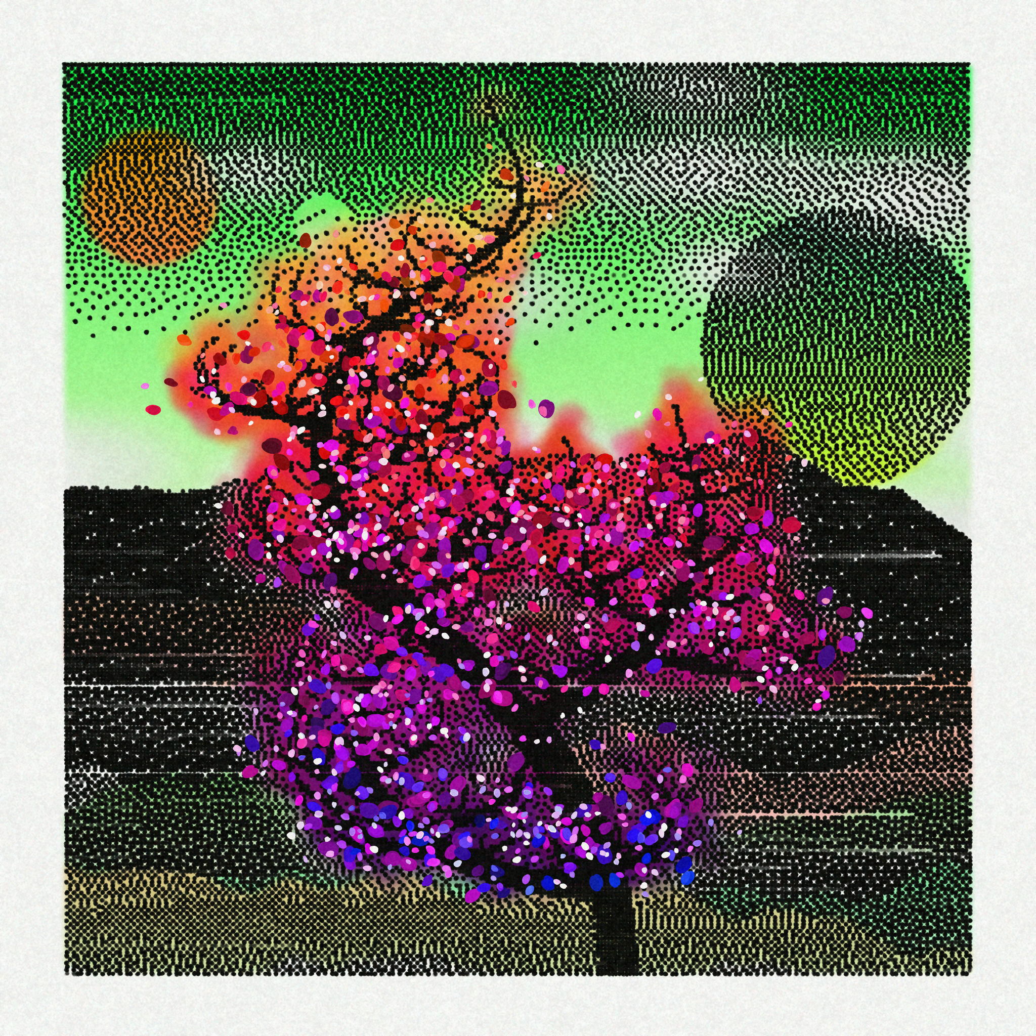 Dithered Branches #155 static token preview