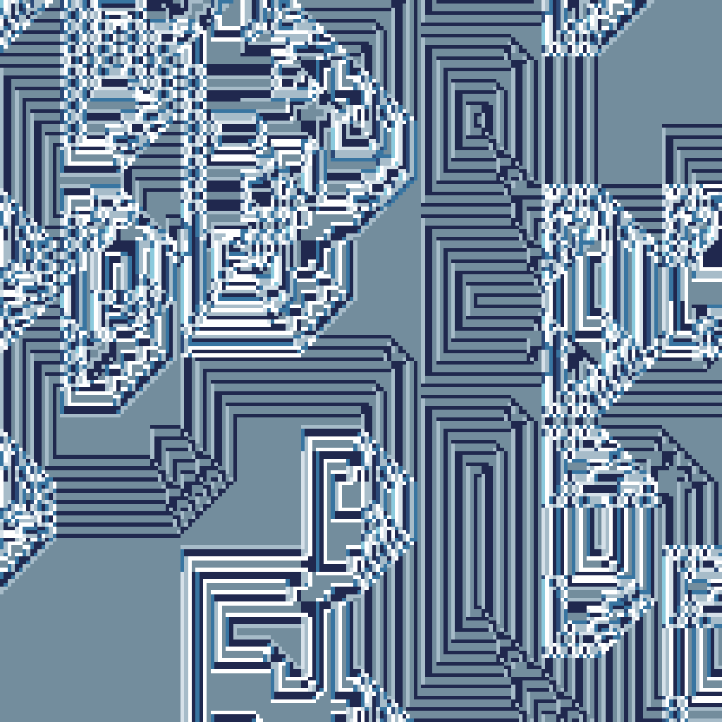 Zero-player game #739 static NFT preview