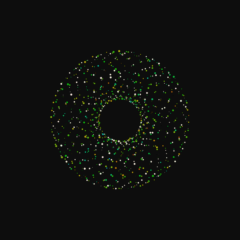rotating particles #196 static NFT preview