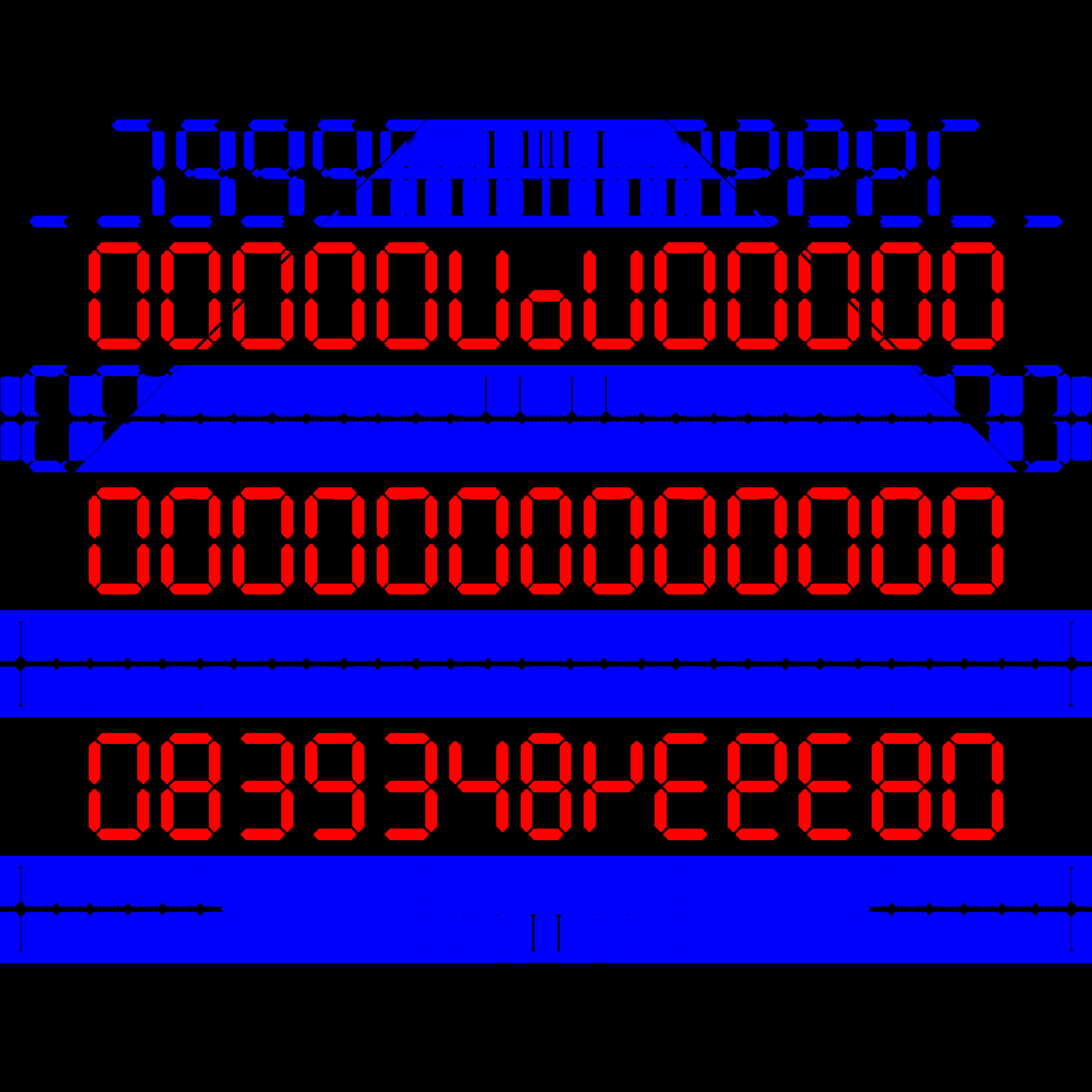 Digits #51 static NFT preview