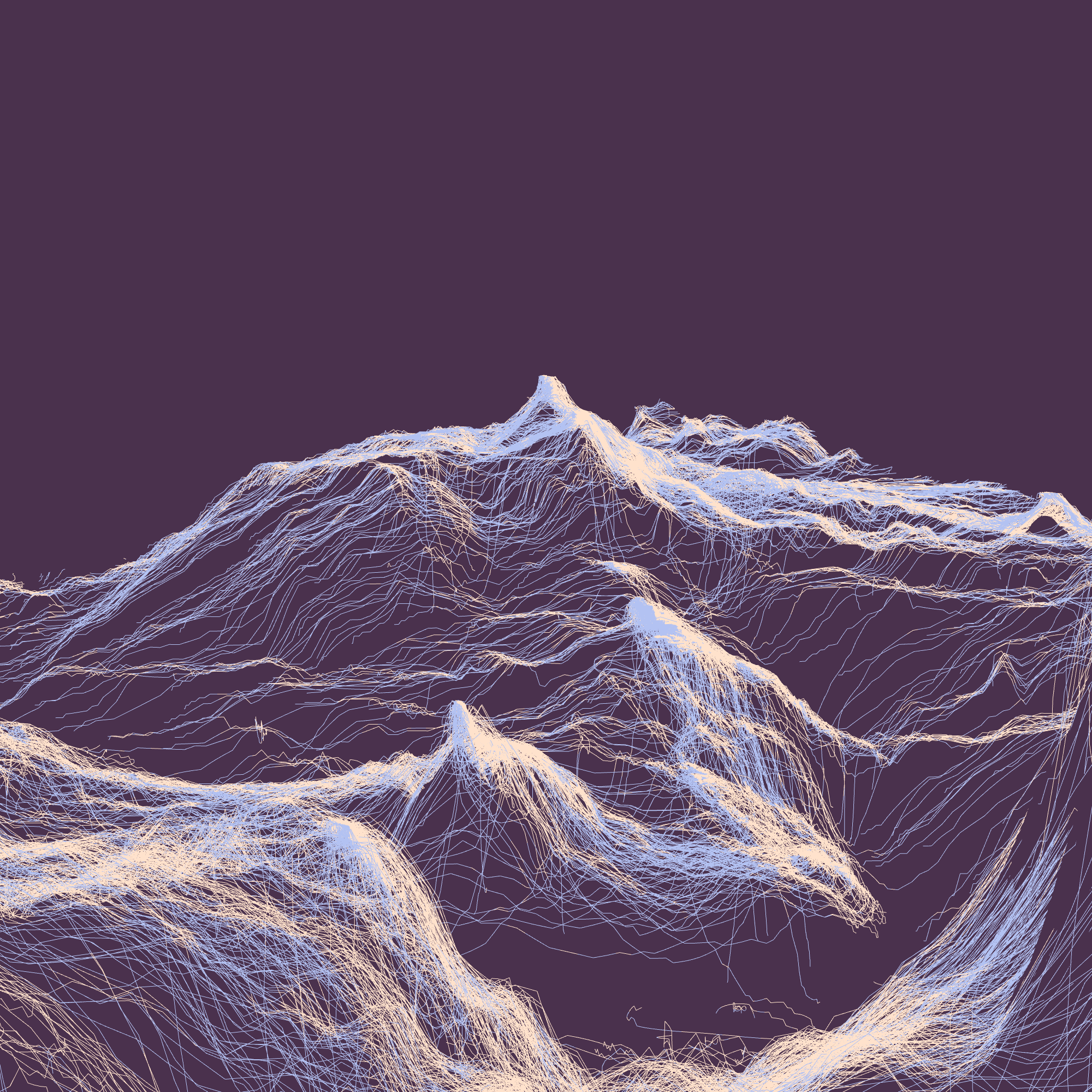 Ridge Scribbles #249 static NFT preview