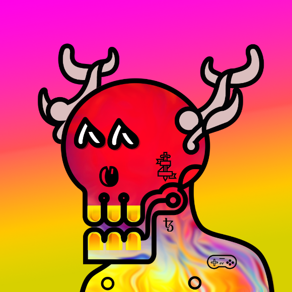 fx-Skull #308 static token preview