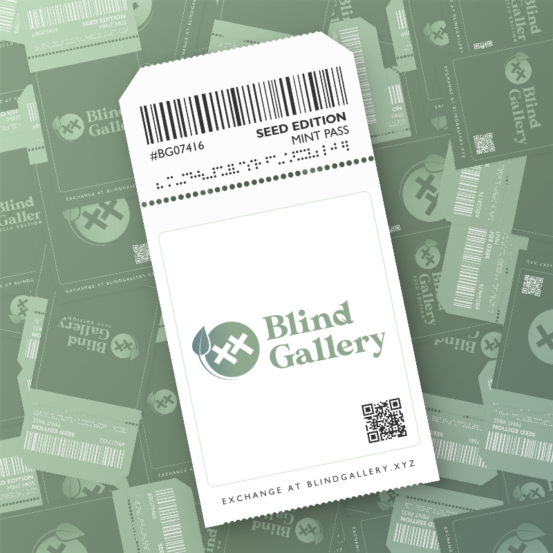Blind Gallery Mint Pass (Seed Edition) #379 static NFT preview