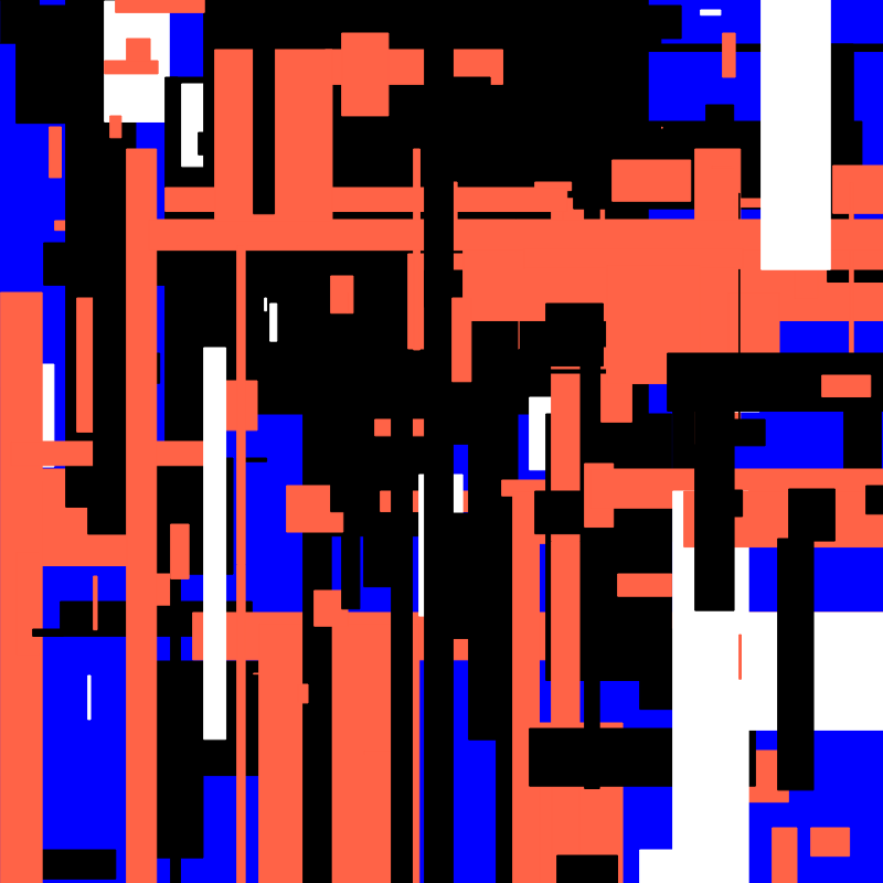Urban Abstraction #100 static NFT preview