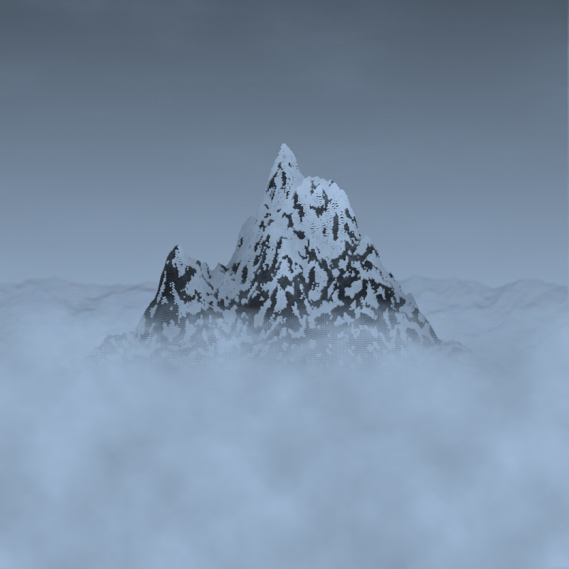 Mountain Peak #25 static token preview