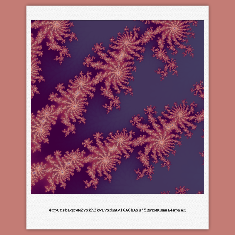 Mandelroid #460 static NFT preview