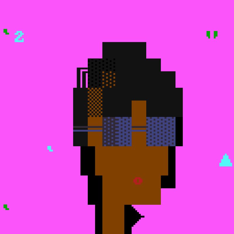 Gen DOS Punk #63 static token preview