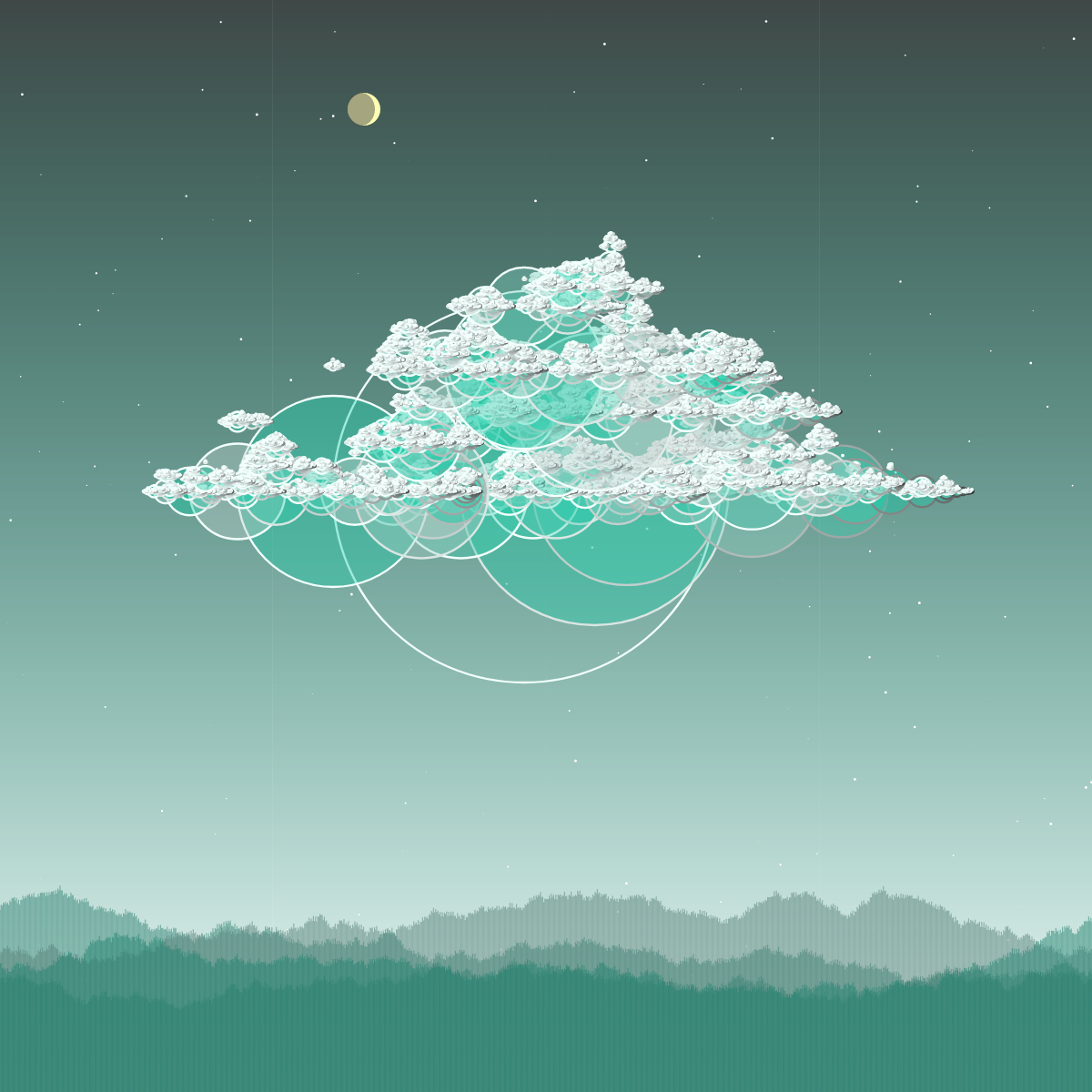 Cloudscapes #30 static NFT preview
