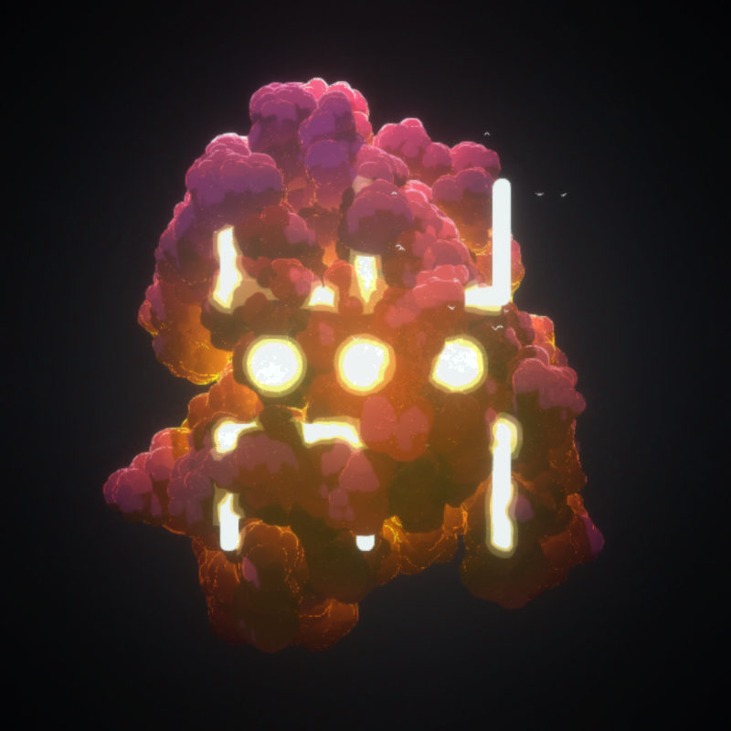 Symbolic Disturbance #128 static token preview