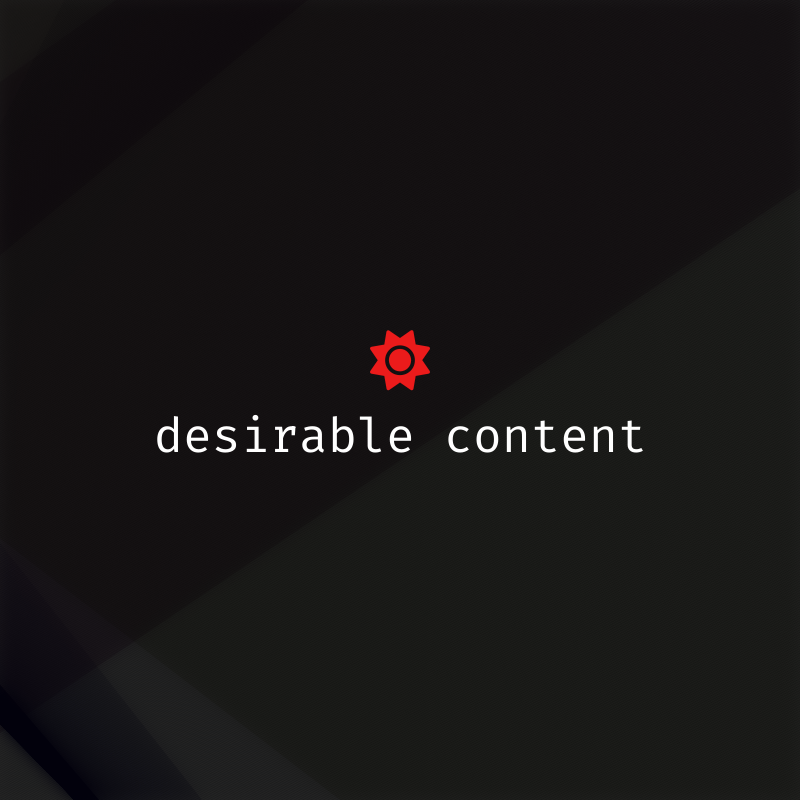 desirable content #37 static token preview