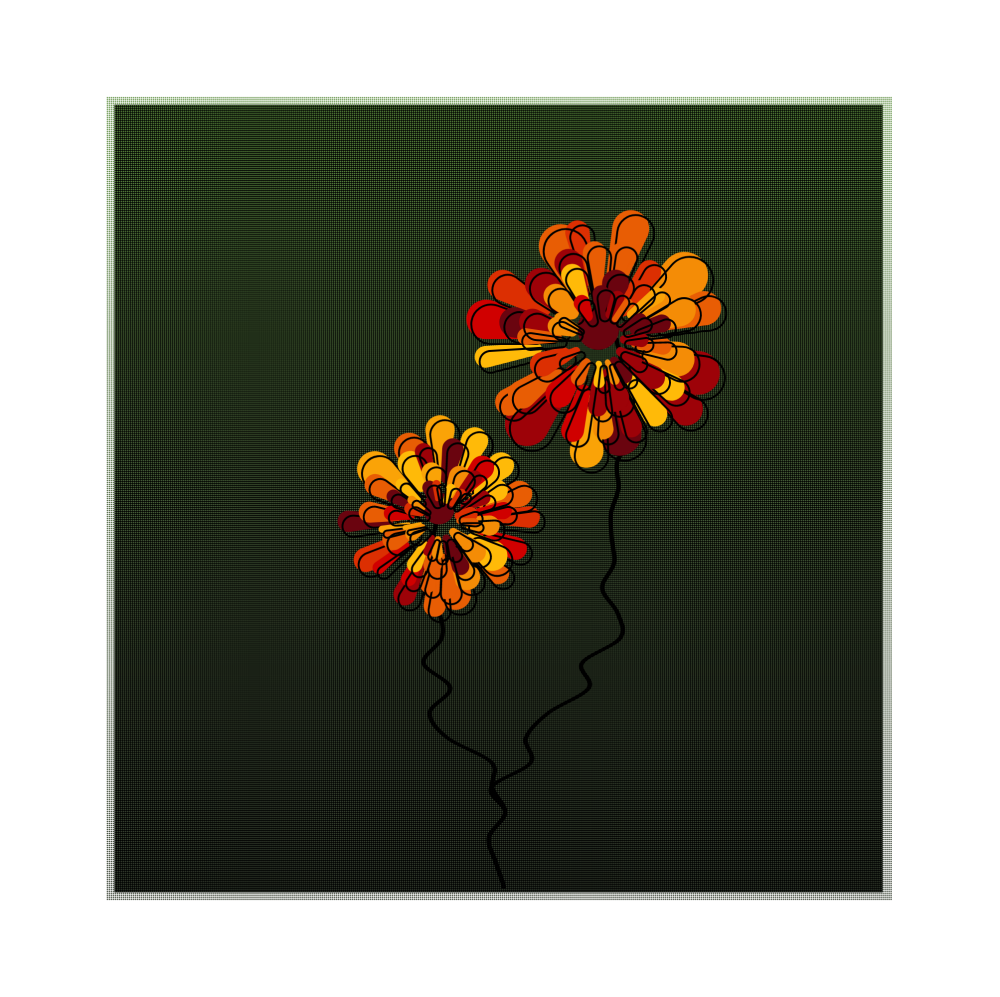 五彩向日葵 colorful sunflowers #11 static token preview