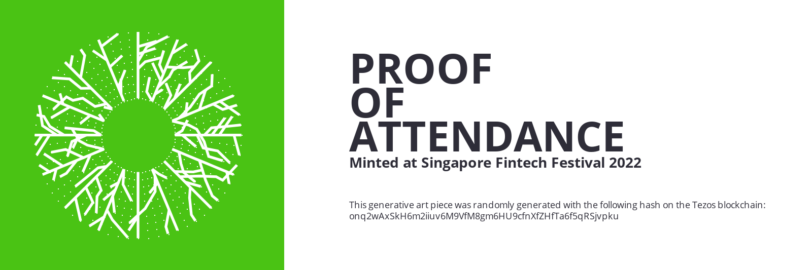 SFF2022 Proof of Attendance Token #683 static token preview
