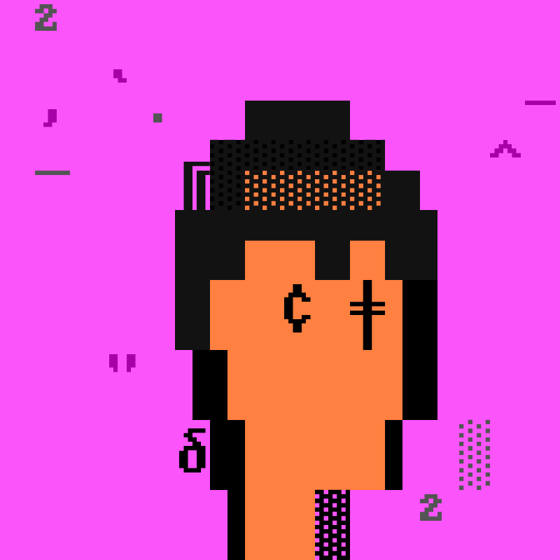 Gen DOS Punk #72 static NFT preview