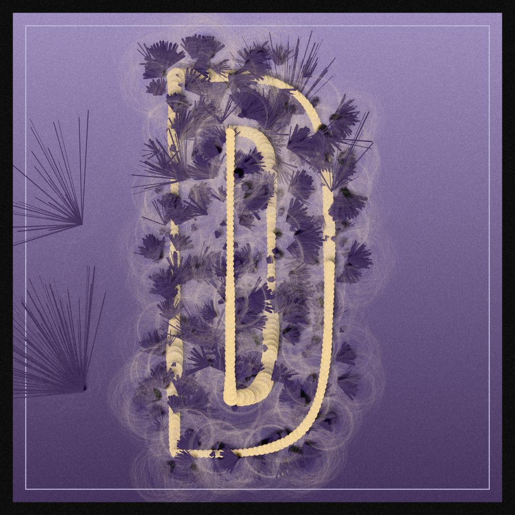 Flowery Letter #57 static NFT preview