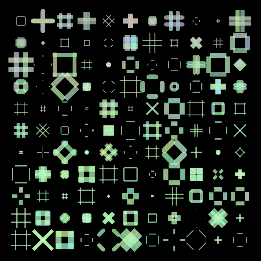 Hash Grid #63 static token preview