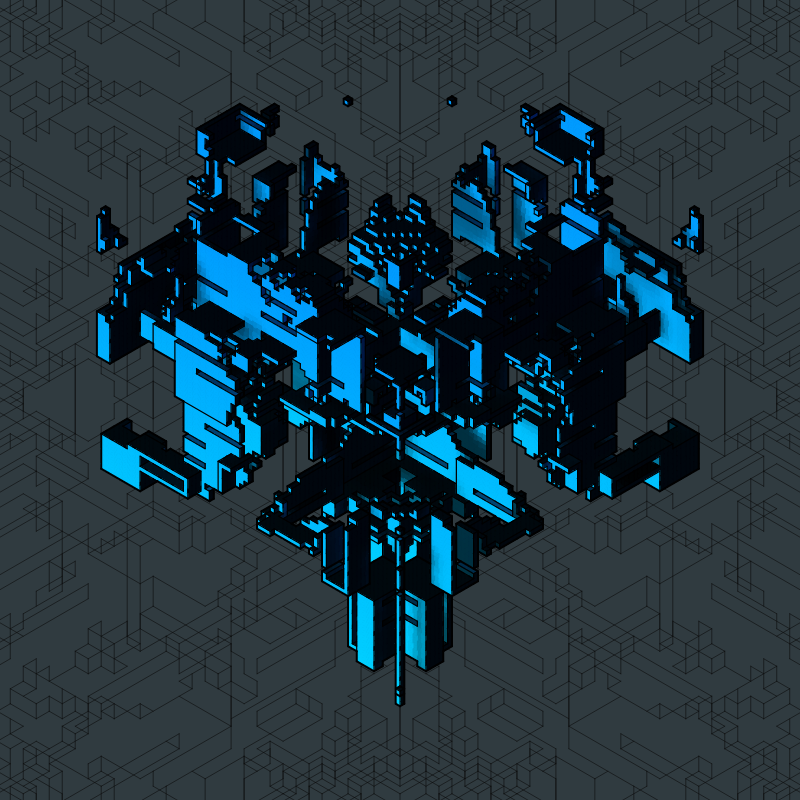 Isofrag generator series I #473 static NFT preview