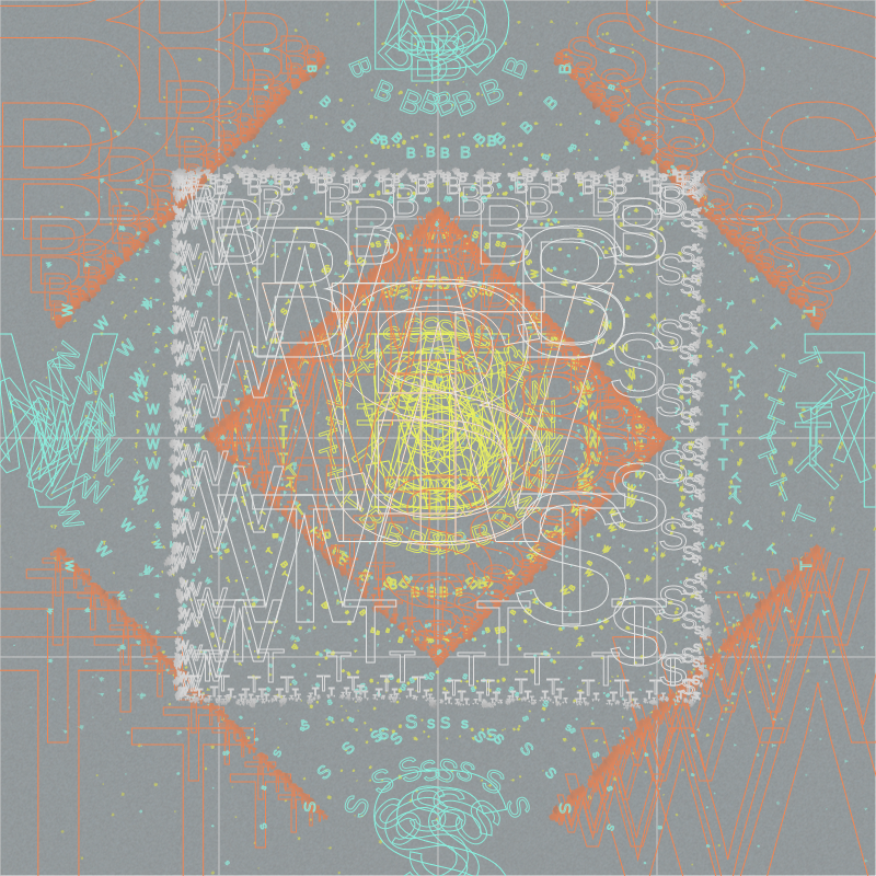 WTBS Logo with Fractals #67 static NFT preview
