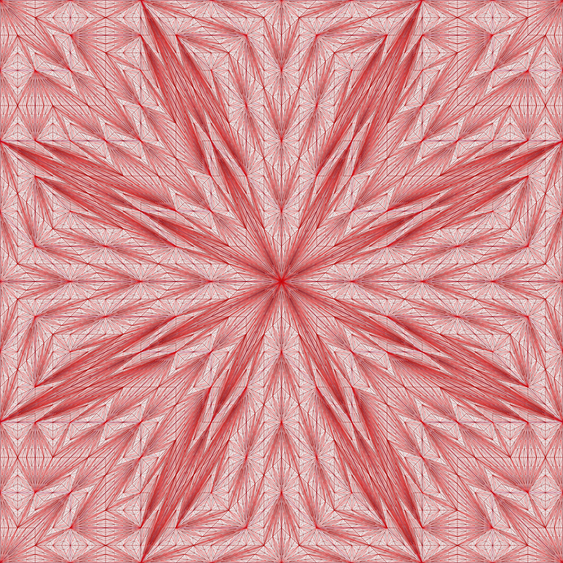 Triangle Subdivisions #458 static NFT preview