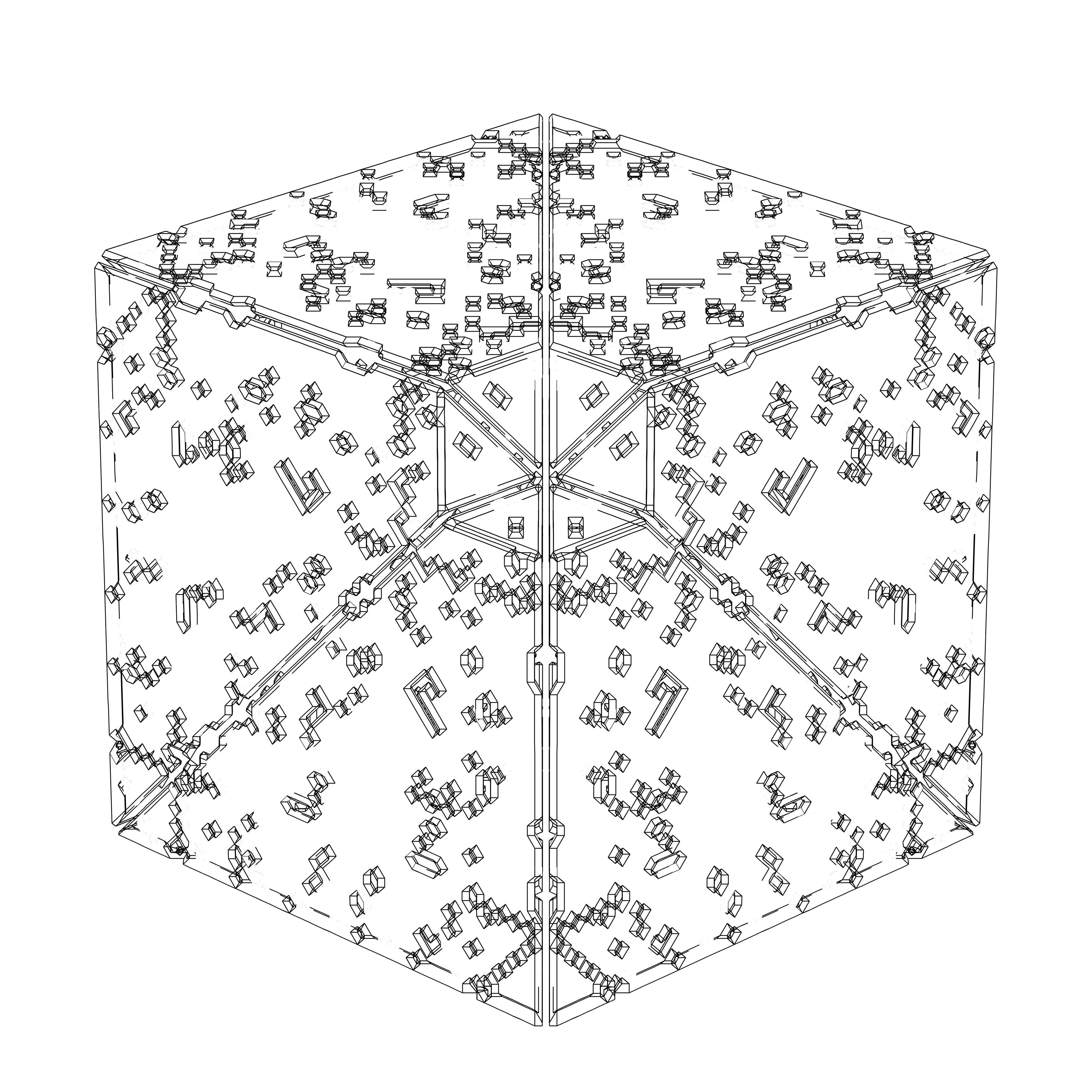 LL21 Alien Art Cube #788 static NFT preview