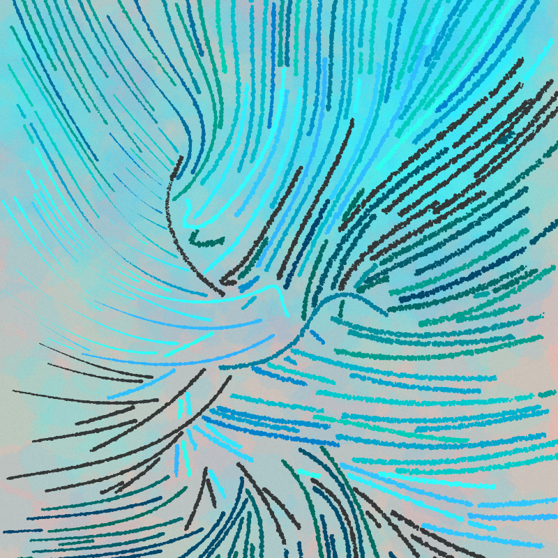 Crayon Attractors #63 static NFT preview