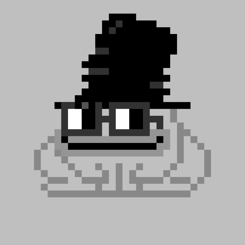 fx(Toadz) monochrome #58 static token preview