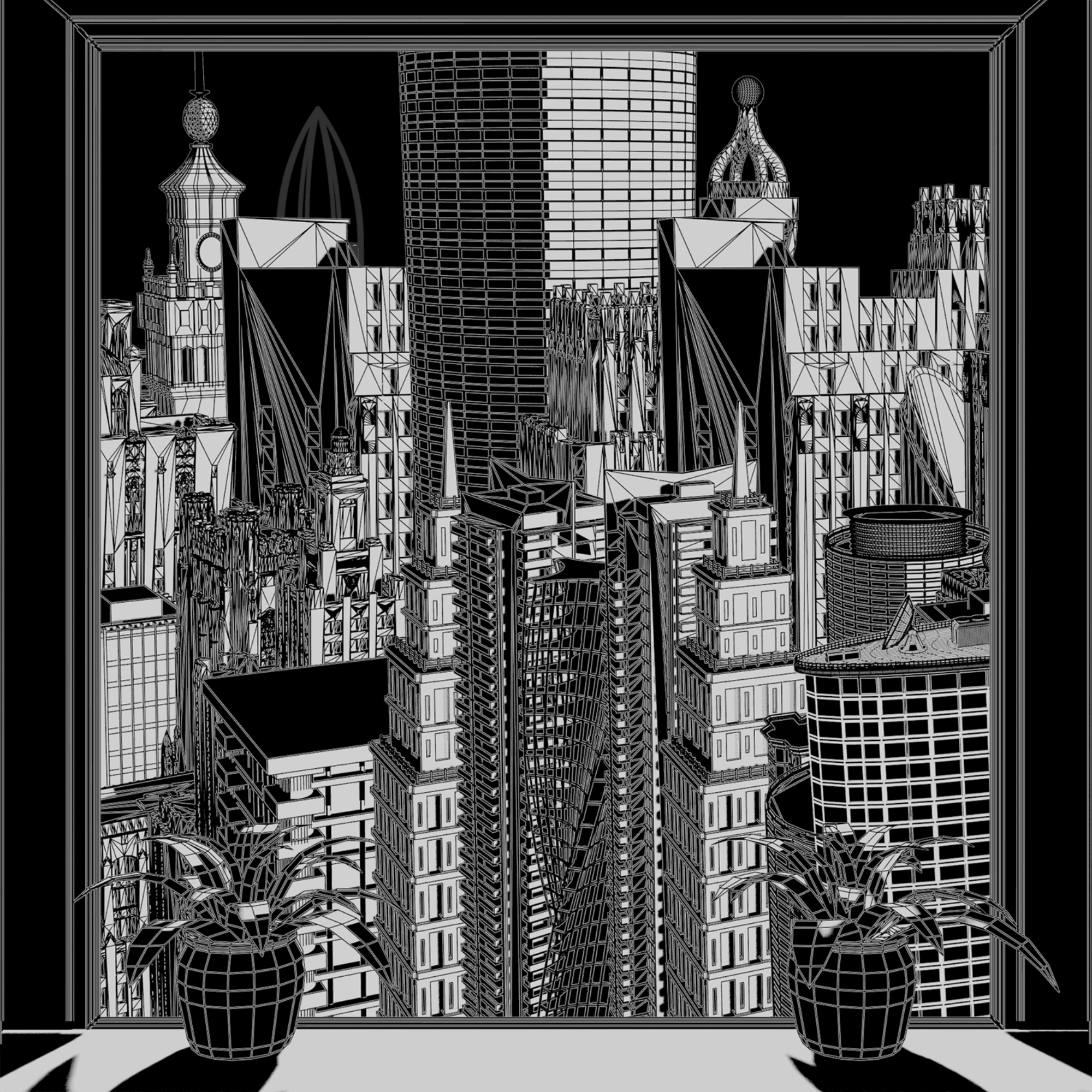 City View #203 static NFT preview