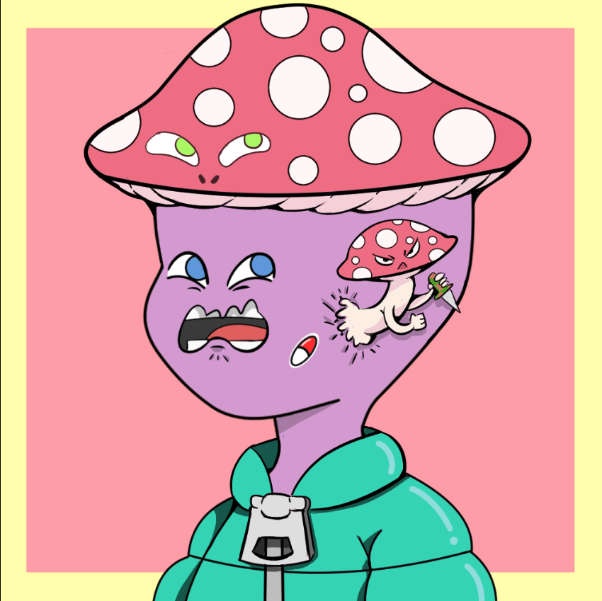 Jelly dudes #1124 static NFT preview