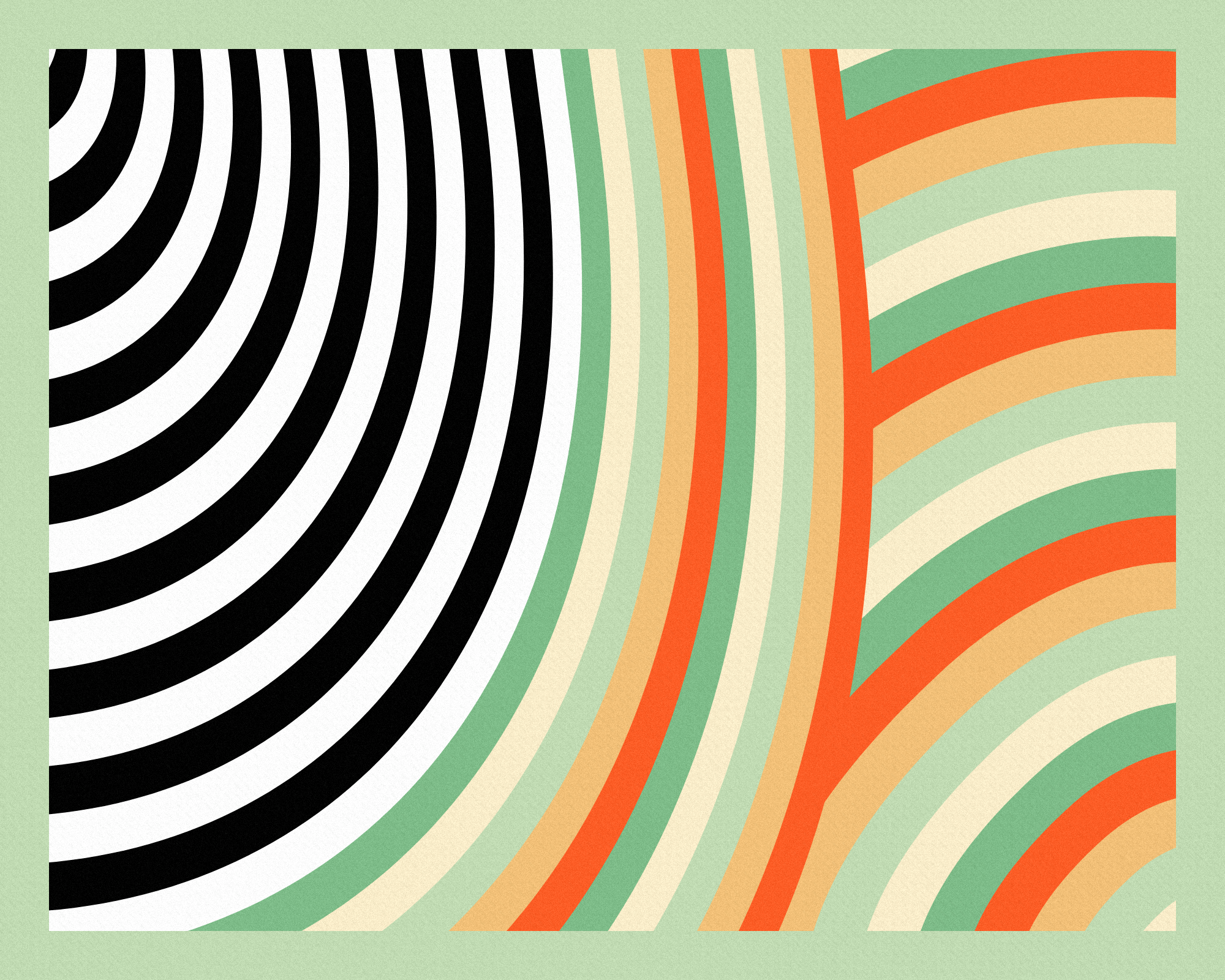 Alternating bands of color #125 static NFT preview
