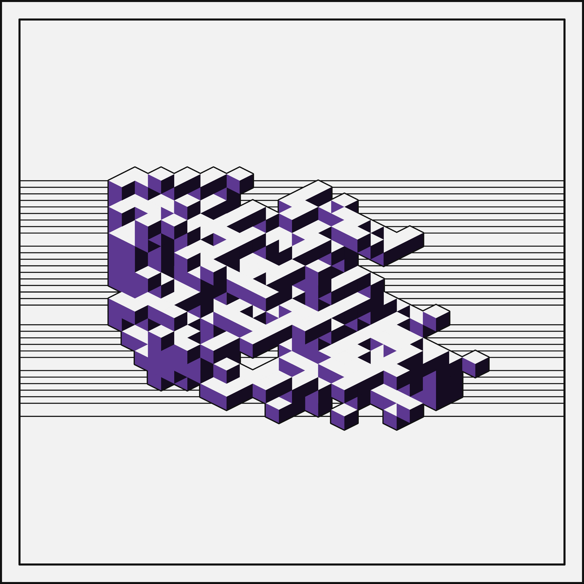 Cube on Cube #41 static NFT preview