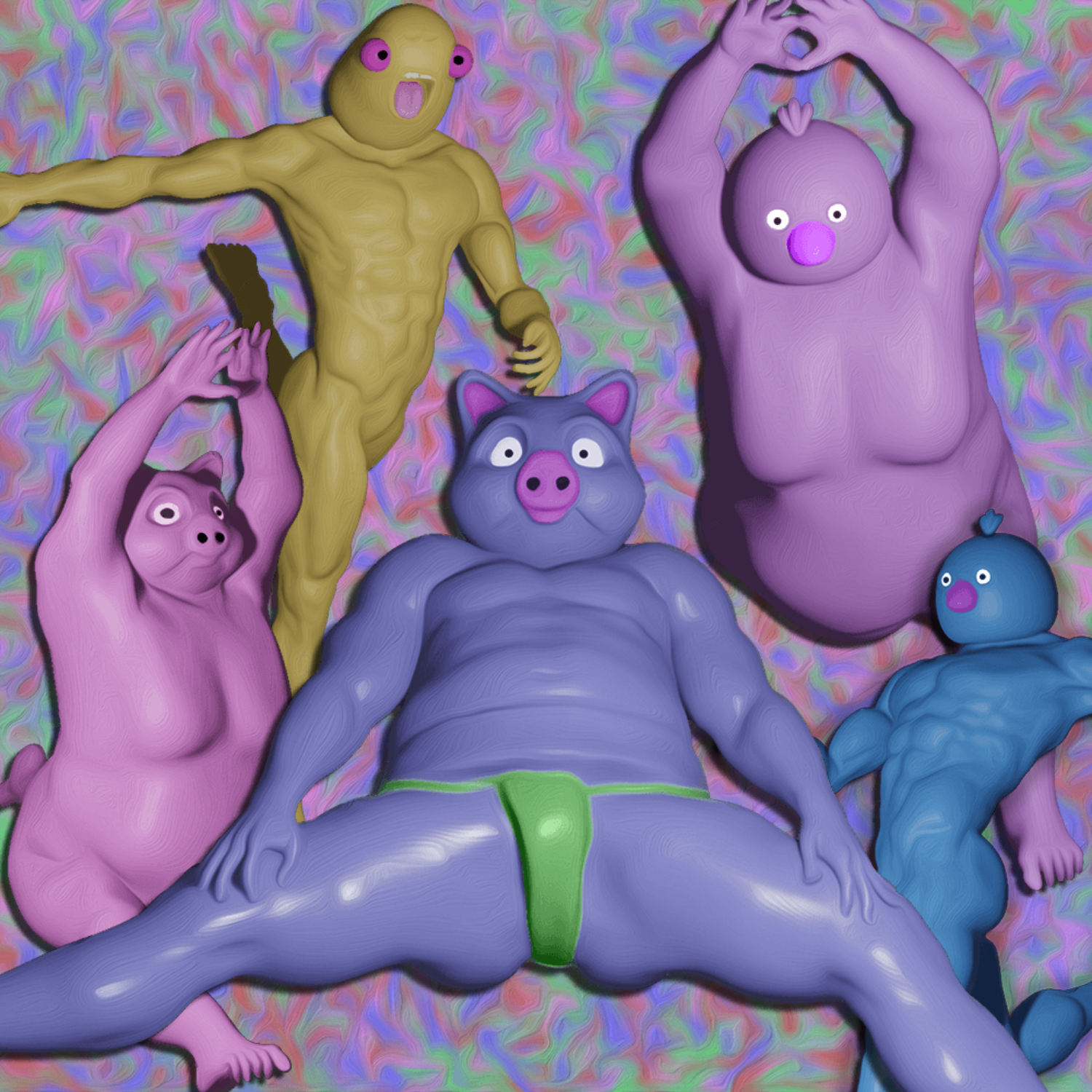 Jumpy Bois #105 static NFT preview