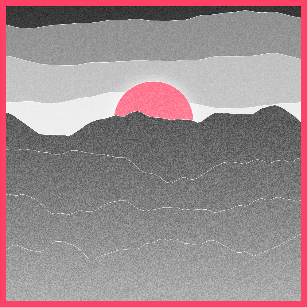 Sunset in Hashland #100 static token preview