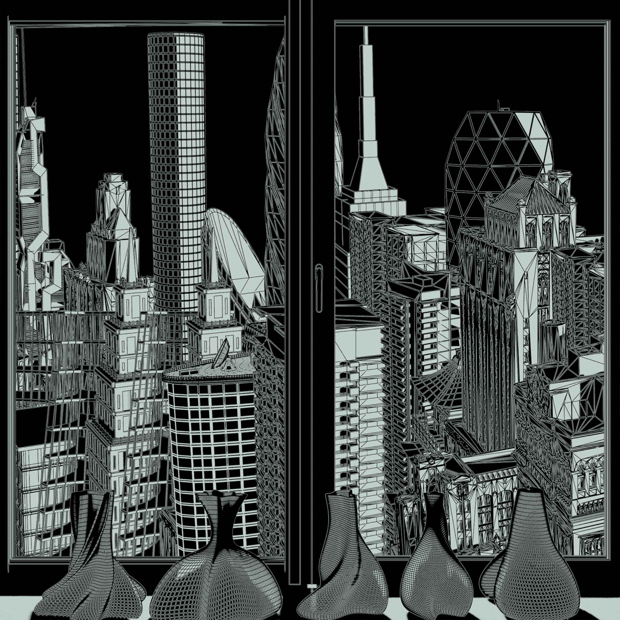 City View #245 static NFT preview