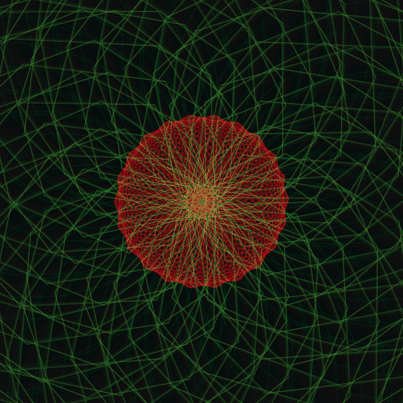 MathArt：FxHash #44 static token preview
