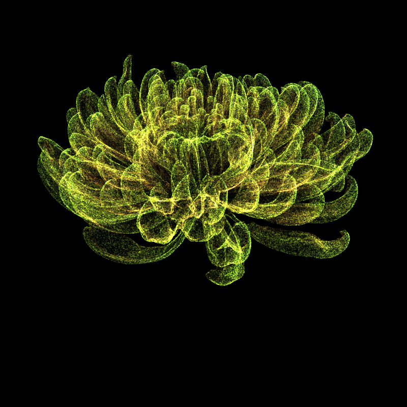 Chrysanthemum Morifolium 30 #39 static token preview