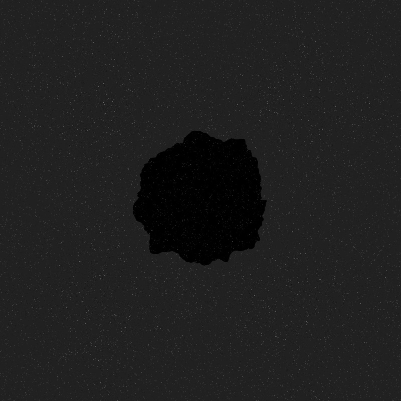 Broken window of a spaceship #19 static token preview