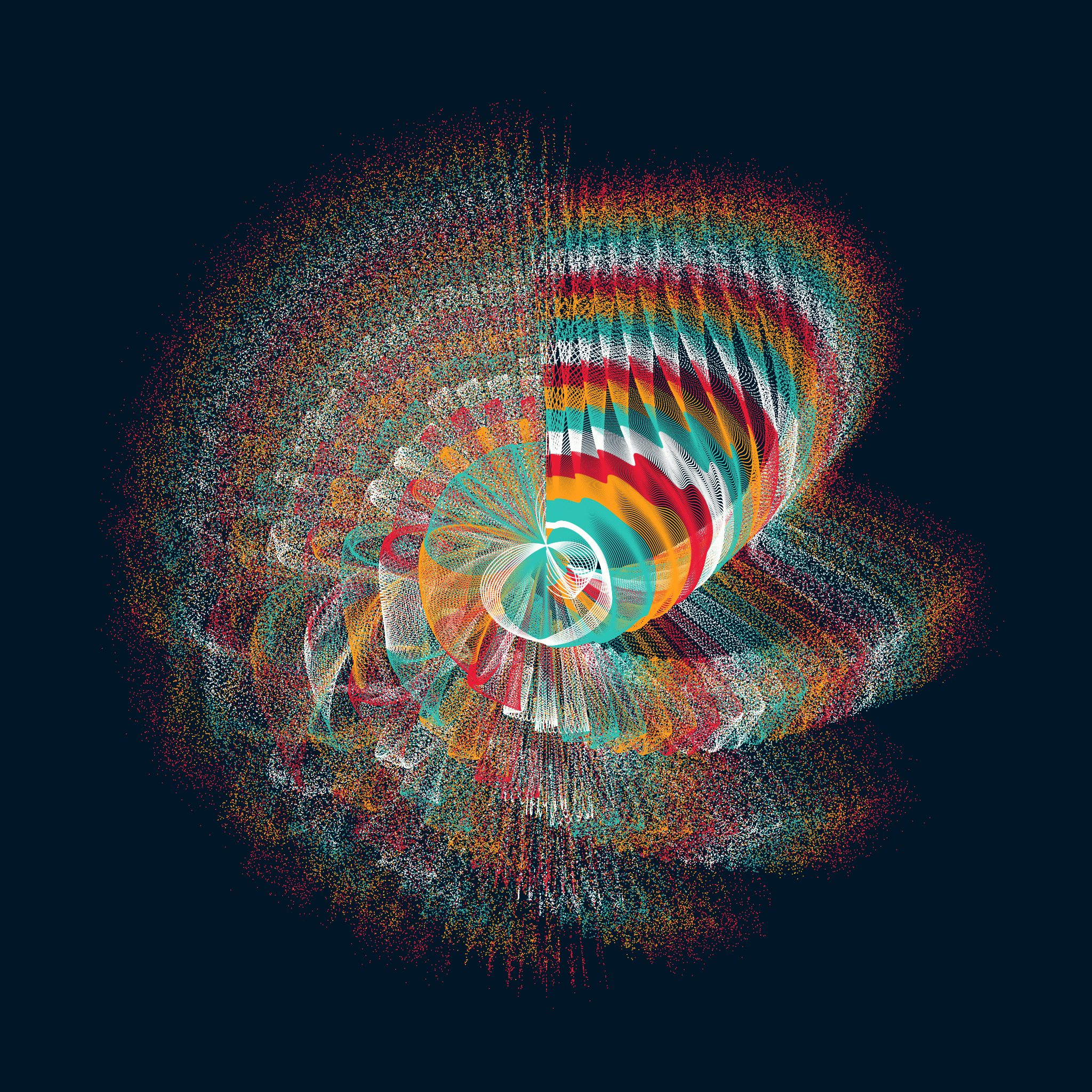 CIRCULAR MURMURATIONS #131 static token preview