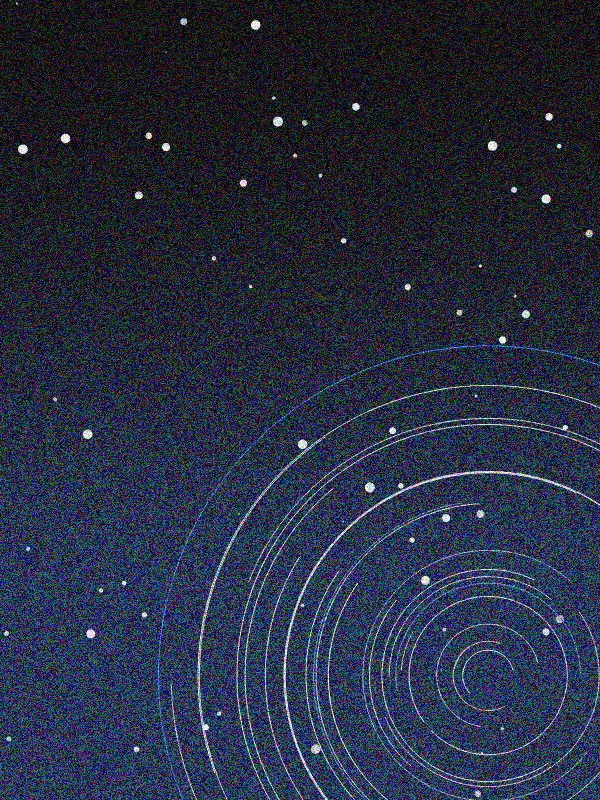 Starry Trail #63 static NFT preview