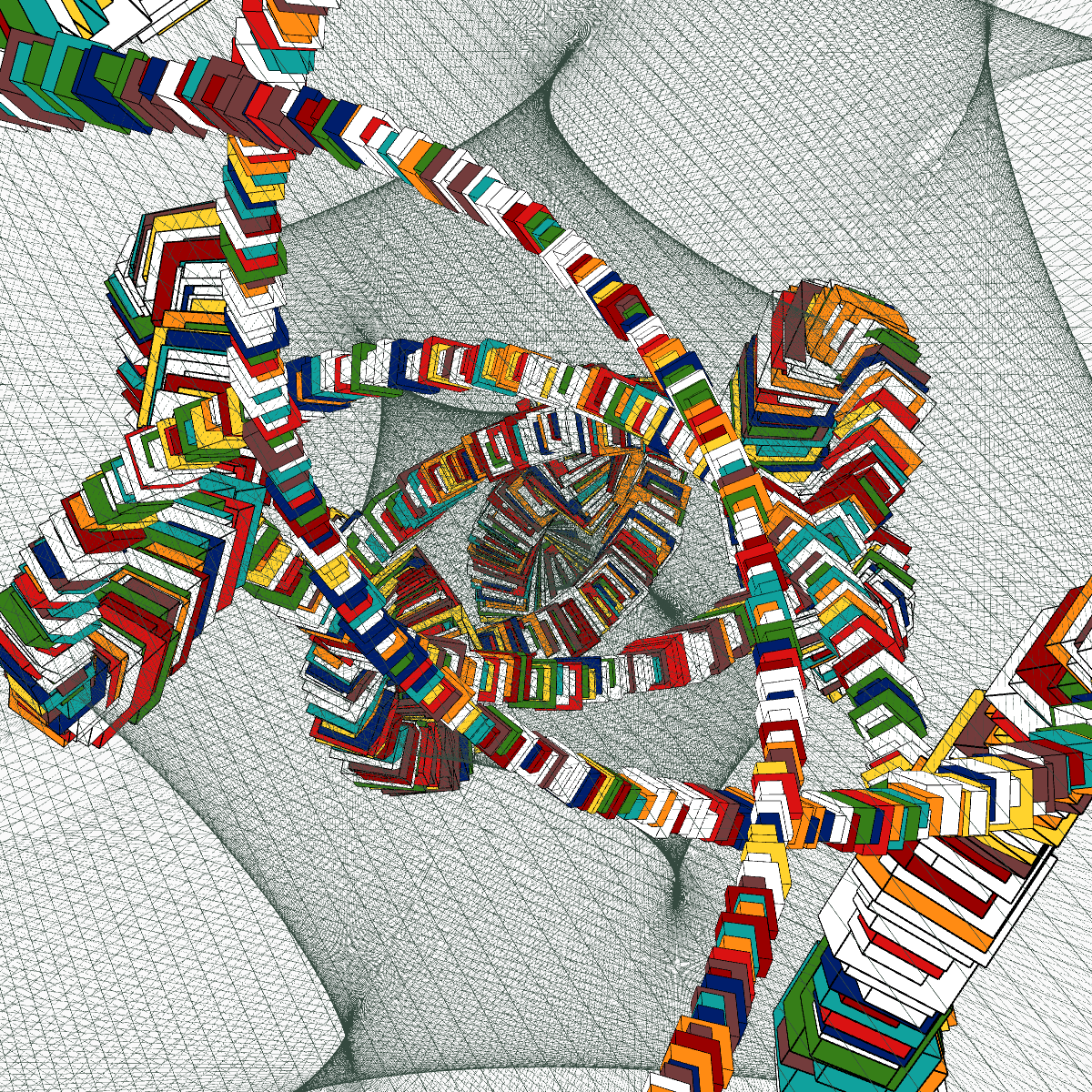 Arranged mess #88 static NFT preview