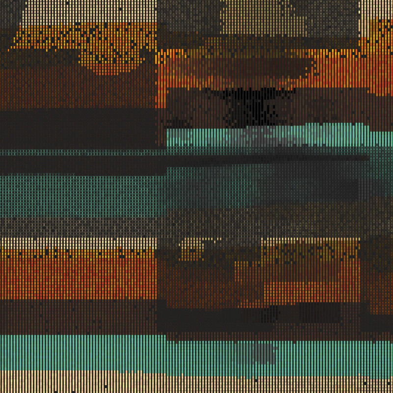 Vapor Glitch (ghost in the noise) #29 static NFT preview
