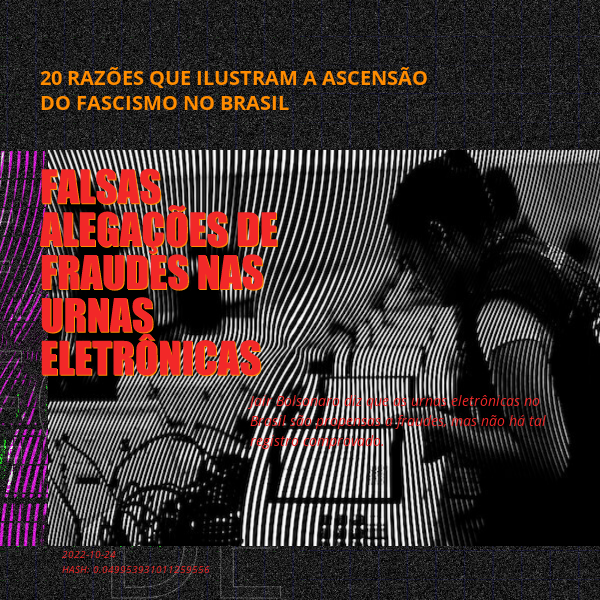 B4D - Brazil4Democracy #40 static NFT preview