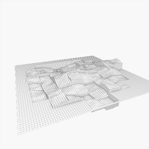 Voxel Milk #5 static token preview