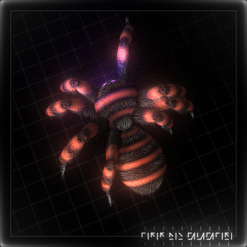 Impure Spiders #14 static token preview