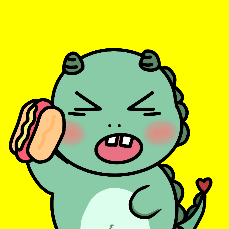 CHUBS DINO #8 static token preview